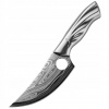 IZMAEL Kuchynský sekací nôž Fukaja Strieborná/Vzor/Bez puzdra 13.5 cm