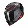 Moto přilba SCORPION EXO-1400 EVO CARBON AIR KYDRA černo/červená - Velikost XS