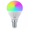 IMMAX NEO LITE SMART LED žárovka E14 6W RGB+CCT barevná a bílá, stmívatelná, Wi-Fi, P45, TUYA (07745L)