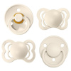 Bibs cumlíky kaučuk/silikón Try it kolekcia Veľ. 0-6 mes. Ivory