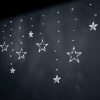Vianočné osvetlenie 138LED STAR LIGHT CURTAIN, studená biela