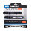 Batožinové popruhy OXFORD Atlas B-Clip, 2ks (sivá, 17 mm x 2 m) _