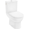 HANSGROHE GladeLake S WC misa kombi AquaChannel Flush, s hlbokým splachovaním, Vario odpad + WC nádržka s bočným prívodom vody + WC sedadlo s poklopom, s QuickRelease a Softclose, 365 x 640 x 785 mm,