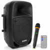 PYLE Prenosný Karaoke Bluetooth stroj 800W Sada Party LED reproduktorov