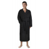 Bellatex Froté župan pánský černý- vel. XXL
