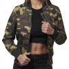 Bombera URBAN CLASSICS - LADIES LIGHT BOMBER JACKED \ Woodcamo S