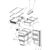 Gorenje HK4113311 originálna zásuvka na zeleninu pre chladničku