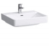 Laufen Pro S - Umývadlo, 600x465 mm, 1 otvor na batériu, s LCC, biela H8169634001041