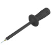 SKS Hirschmann PRUEF 2610 FT sw bezpečnostný skúšobný hrot konektor 4 mm CAT II 1000 V čierna 1 ks; 972318100