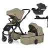 PETITE&MARS SET Kočík 4v1 ICON Mossy Green LITE AIR + CYBEX Aton B2 i-Size