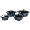 Sada hrncov - Sada hrncov mramorované 8 EL Indukcia Zilner (Sada hrncov - Sada hrncov mramorované 8 EL Indukcia Zilner)