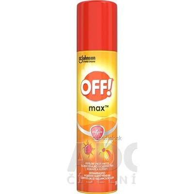 OFF! MAX spray repelent 1x100 ml, 5000204720884