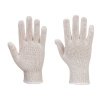 PORTWEST STRING LINER AB030 / Pletené rukavice, 288 párov v balení - biela L