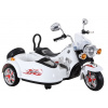 LEAN TOYS Elektrická motorka SX138 biela 2024