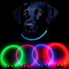 Reedog Full Light USB nabíjací svietiaci obojok pre psy a mačky růžová L