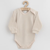 Dojčenské bavlnené body New Baby Casually dressed béžová, 62 (3-6m)