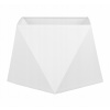 Lampové tienidlo - Klosz 4320 strecha E27 Glass White Glass (Klosz 4320 strecha E27 Glass White Glass)