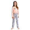 Dievčenské pyžamo 2615 Sarah pink - TARO Růžová 116
