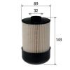 VALEO Palivový filter VALEO 587946