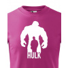 Detské tričko - Hulk, Barva Purpurová, Velikost 110 cm/4 roky Bezvatriko.cz 0131