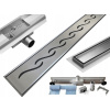 Mexen Flat M18 odtokový žľab 60 cm chróm - 1023060-15