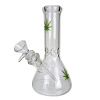 Sklenené bongo Greene Leaf ICE small