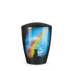 Zvieracia urna Airbrush - Pes a dúha 1,5l