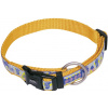 Nobby STYLE obojok pre psa nylon oranžový M-L 35-55cm