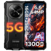 Smartfón DooGee Fire 7 16 GB/256 GB 5G sivý