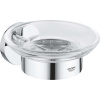 GROHE Essentials miska na mydlo s držiakom, chróm, 40444001