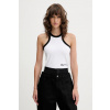 Top Karl Lagerfeld Jeans biela farba, A3W17047 M