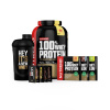 Nutrend Nový 100% Whey Protein, Príchuť malina, Balenie 2250 g