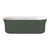 Ravak YPSILON Wall voľne stojacá akrylátová vaňa k stene 178 x 86 cm 178 x 86 cm grey green XC00100064