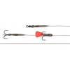 Fox Rage Hotový náväzec Twin Treble Trace Barbed 40 lb veľ. 4