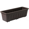 Plastkon Garden truhlík hnedý 40 cm