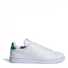 adidas Advantage Trainers White/Green 6 (39.3)