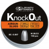 Diabolo JSB KnockOut Slugs .217, 150 ks, cal. 5,5 mm