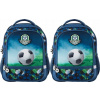 Školský batoh PASO FOOTBALL pre 1.-3. triedu s dvoma komorami (Ideálny pre všetkých malých futbalových fanúšikov! Tento viacfarebný školský batoh PASO FOOTBALL je navrhnutý s dvojitou komorou a doplnk