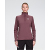 Triko BJ Half zip Grid W wild berry XL