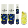 4x SIRUP SODASTREAM XTREME ENERGY DO SATURÁTORA 9L NÁPOJA s objemom 440 ml