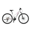 Author Enigma 2025 Biela/Strieborná/Ružová | Trekingový elektrobicykel Veľkosť rámu: 17