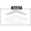 Kukenam 3 Black rainfly Thule 54367