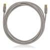 KELINE Patch kábel STP Cat 6A LSOH šedý 5m KEL-C6A-P-050