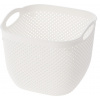 Úložný koš Diamond 630 ml, biely/čierny