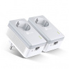 TP-LINK powerline (LAN cez 230V) TL-PA4010PKIT 600Mbps, elekrické zásuvky, až 300m, AES šifrovanie