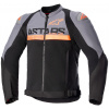 Bunda SMX AIR, ALPINESTARS (tmavo sivá/čierna/oranžová fluo, veľ. L)