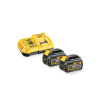 DEWALT FlexVolt Súprava batérie a rýchlonabíjačky 18 V (2 x 6 Ah batérie) DCB118T2