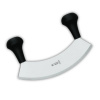 GIESSER Nůž kolébkový 22 cm, černý| TOM, GM-828822