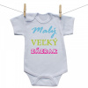 Boodyy Body s krátkym rukávom Malý veľký zázrak 68 (3-6 mesiacov)