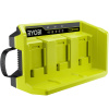 RYOBI 36V MAX POWER 3-portová nabíjačka 4.0 Amp/h RY36C3PA